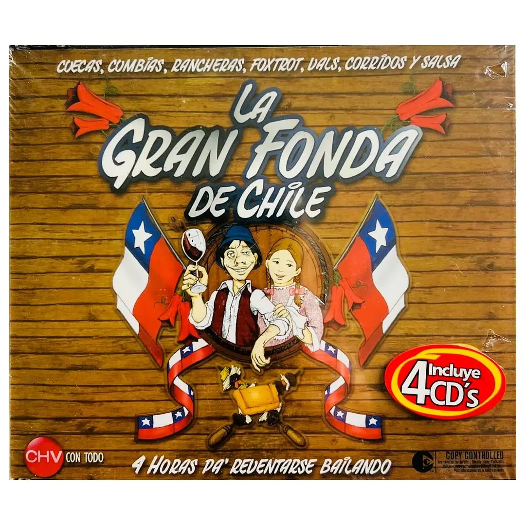 LA GRAN FONDA DE CHILE - VARIOS (4CD) / CD 1
