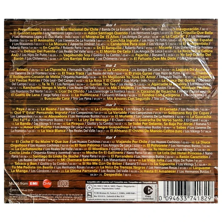 LA GRAN FONDA DE CHILE - VARIOS (4CD) / CD 2