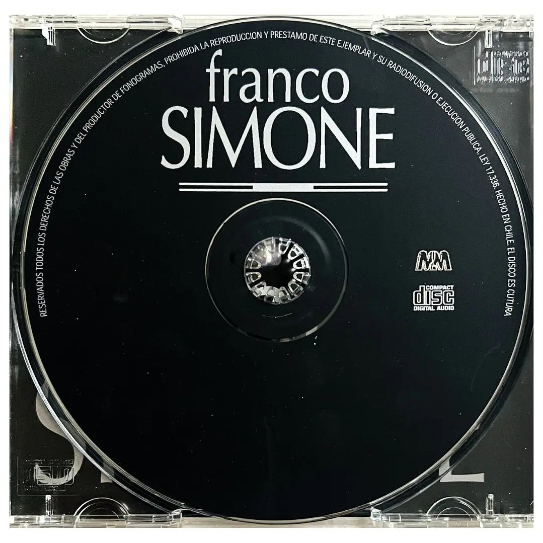 FRANCO SIMONE - GRANDES EXITOS EN CASTELLANO / CD USADO 3