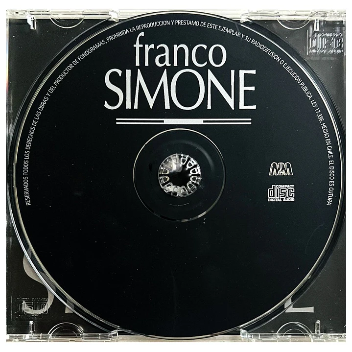 FRANCO SIMONE - GRANDES EXITOS EN CASTELLANO / CD USADO 3