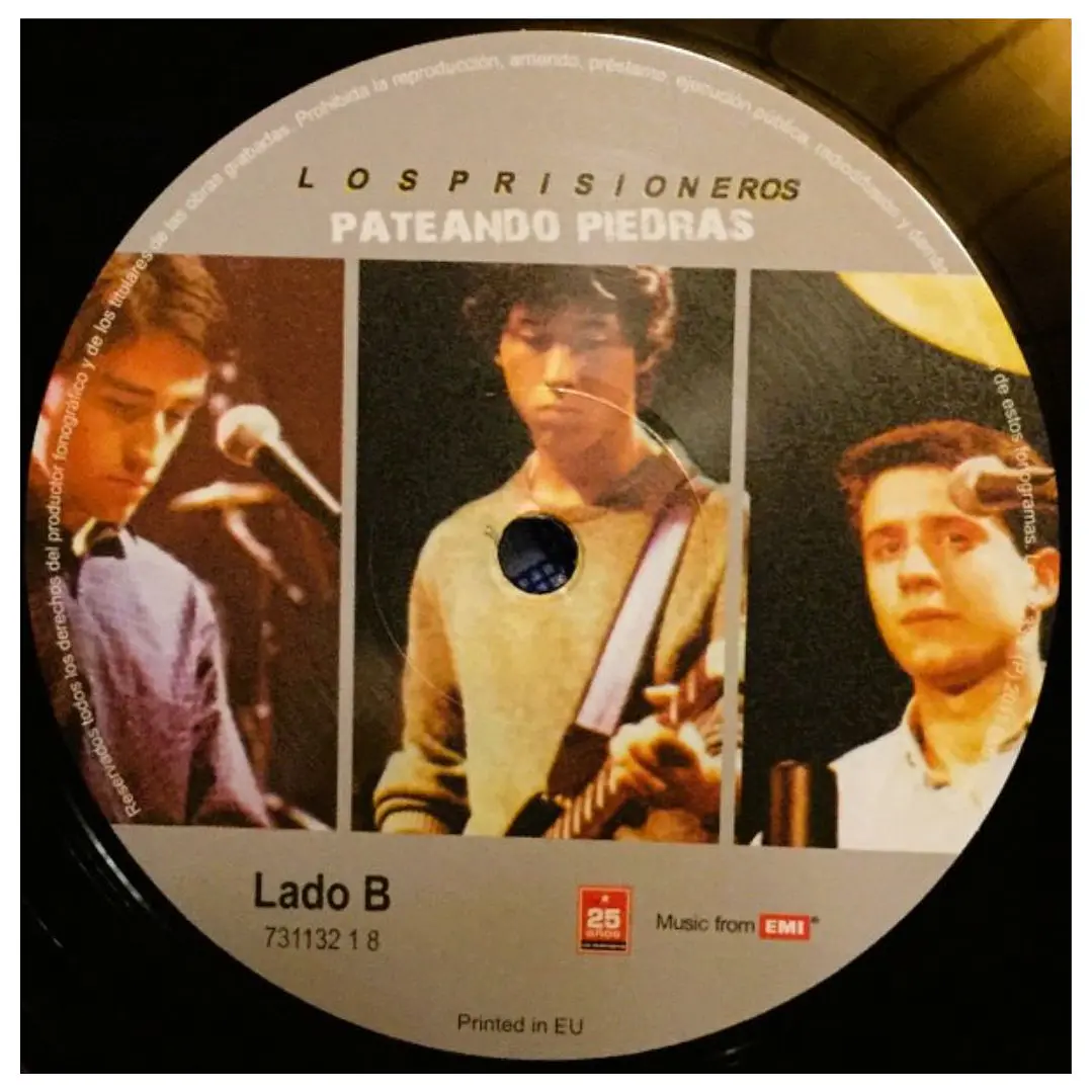 LOS PRISIONEROS - PATEANDO PIEDRAS / VINILO 7