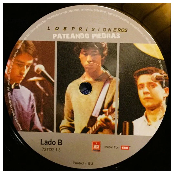 LOS PRISIONEROS - PATEANDO PIEDRAS / VINILO 7