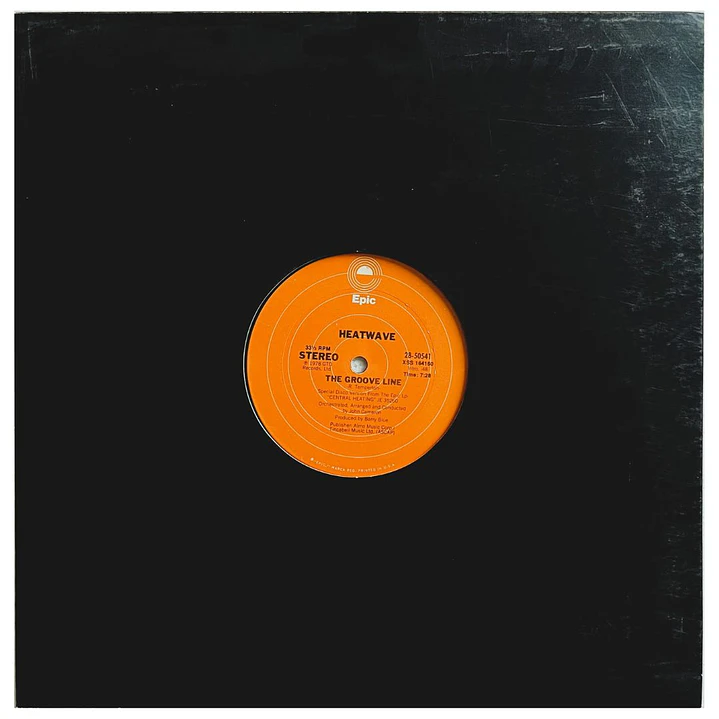 HEATWAVE - THE GROOVE LINE / 12