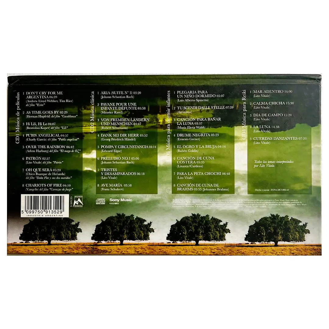 LITO VITALE - CUATRO CALMAS (4CD) / CD USADO 2