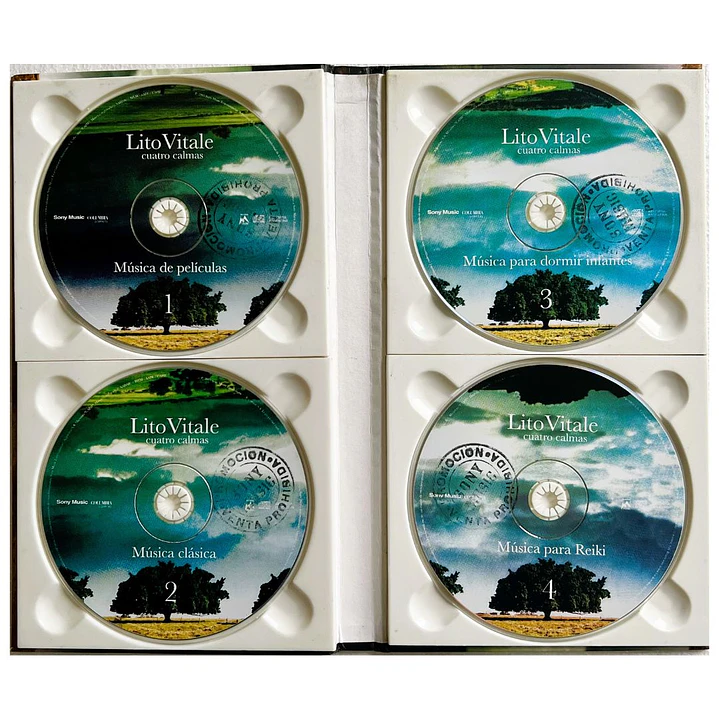 LITO VITALE - CUATRO CALMAS (4CD) / CD USADO 4