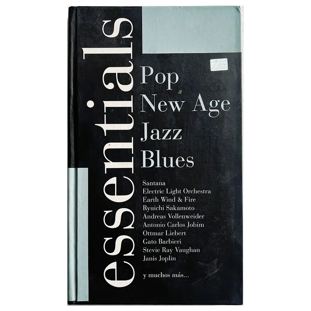 POP NEW AGE JAZZ BLUES ESSENTIALS - VARIOUS (4CD) / CD USADO 1