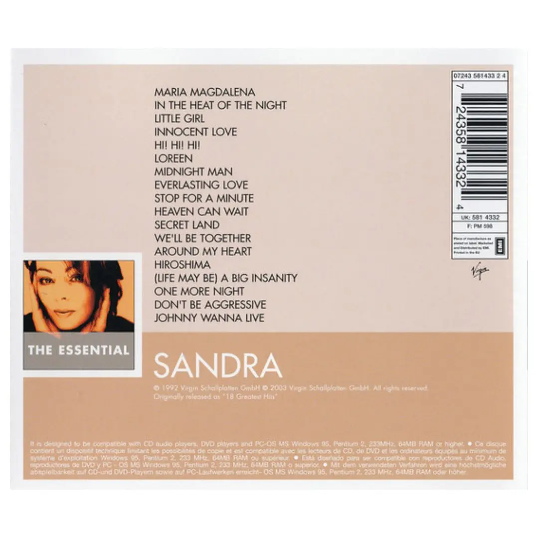 SANDRA - THE ESSENTIAL / CD 2