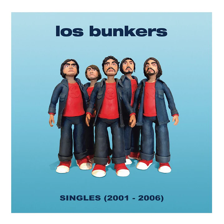 LOS BUNKERS SINGLES (2001 - 2006) (2LP) / VINILO 1