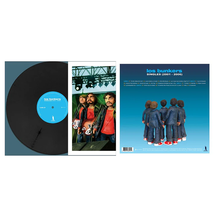 LOS BUNKERS SINGLES (2001 - 2006) (2LP) / VINILO 4