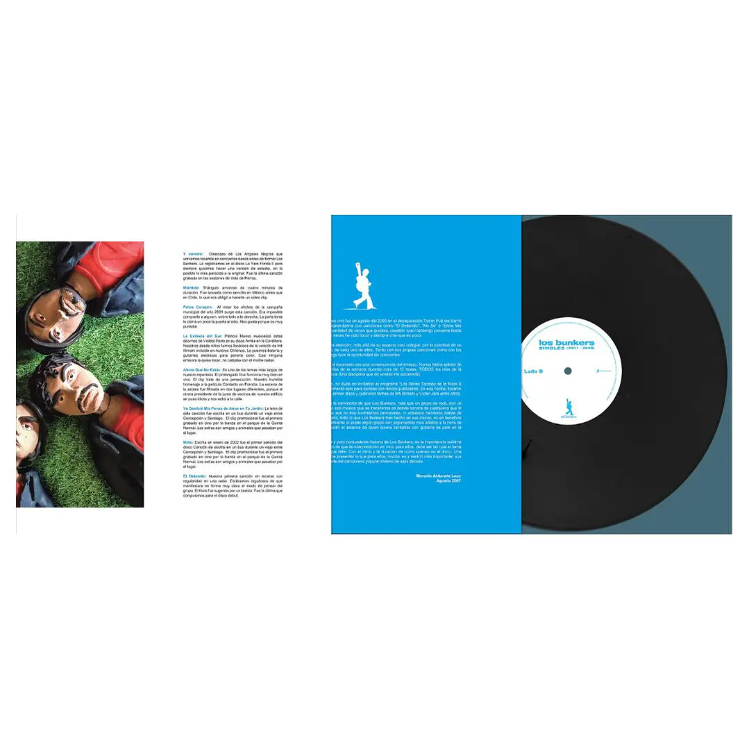LOS BUNKERS SINGLES (2001 - 2006) (2LP) / VINILO 6