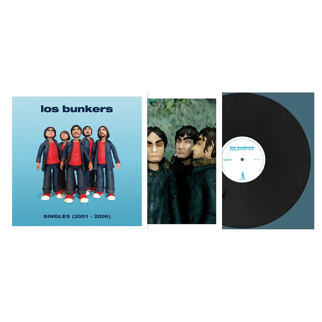 LOS BUNKERS SINGLES (2001 - 2006) (2LP) / VINILO 3