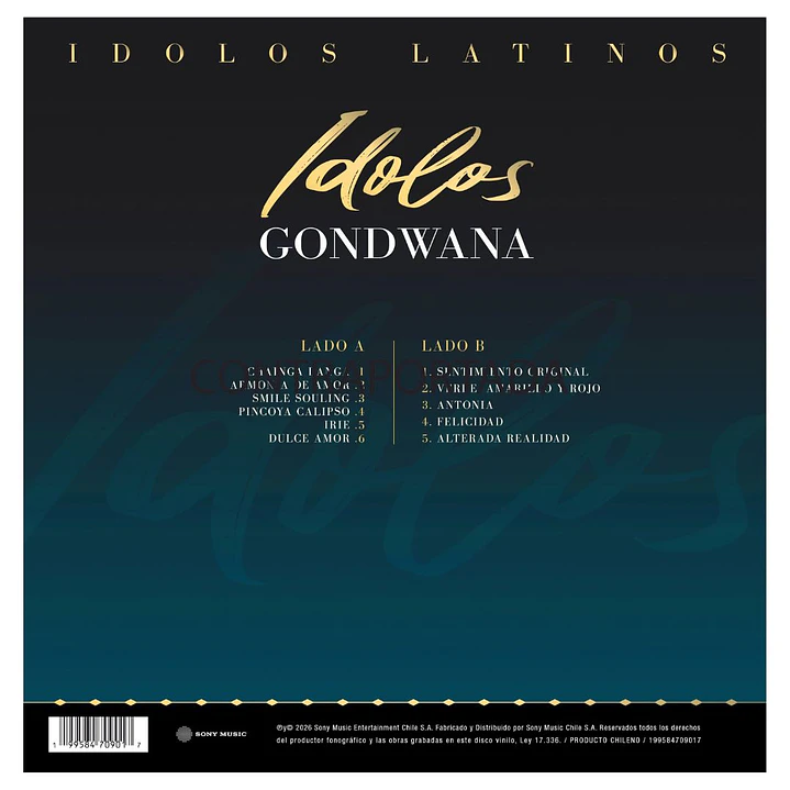 GONDWANA - IDOLOS LATINOS / VINILO 2