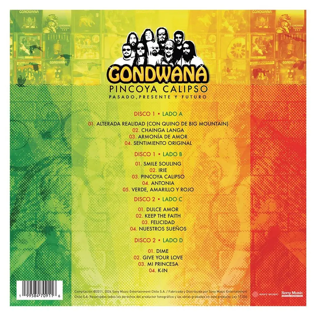 GONDWANA - PINCOYA CALIPSO (WHITE VINYL) (2LP) / VINILO 2