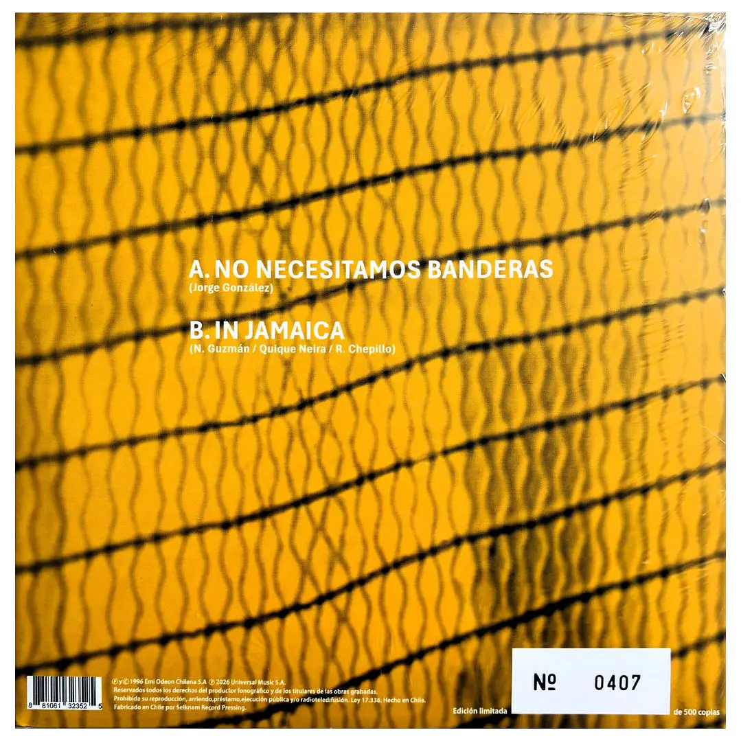 BAMBU - NO NECESITAMOS BANDERAS (CLEAR VINYL) / 7