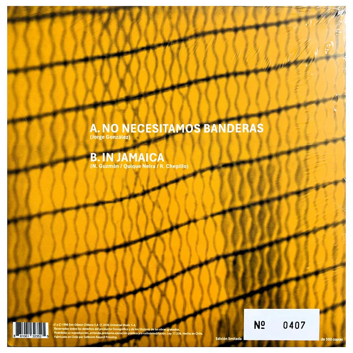 BAMBU - NO NECESITAMOS BANDERAS (CLEAR VINYL) / 7