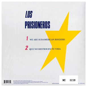 LOS PRISIONEROS - WE ARE SUDAMERICAN ROCKERS (CLEAR VINYL) / 7