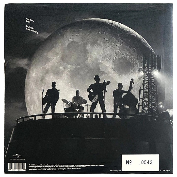 LOS TRES - INRI (CLEAR VINYL) / 7