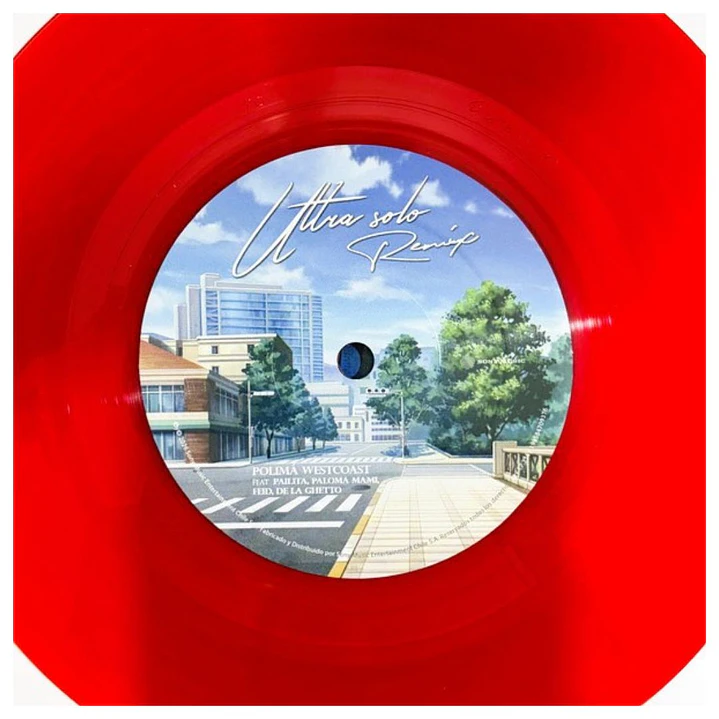 POLIMA WESTCOAST & PAILITA - ULTRA SOLO (RED VINYL) / 7
