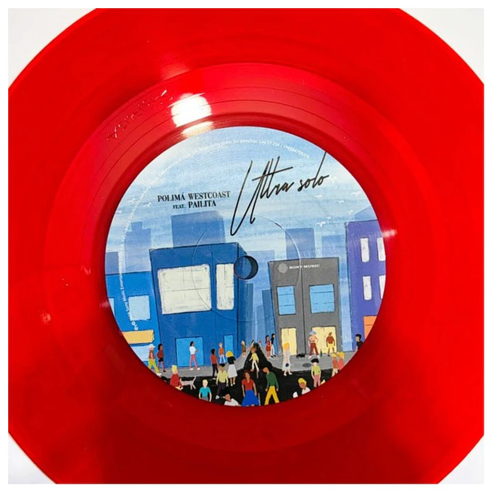 POLIMA WESTCOAST & PAILITA - ULTRA SOLO (RED VINYL) / 7
