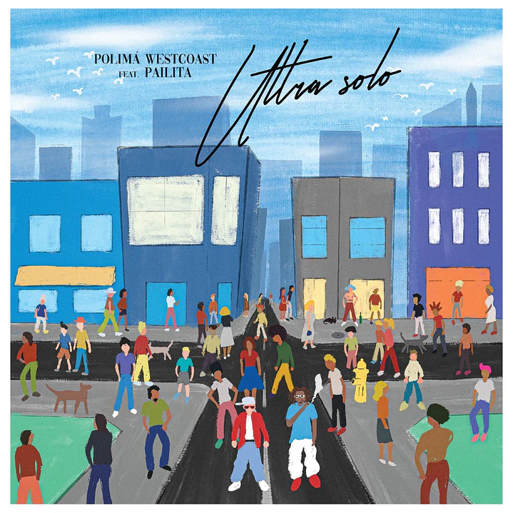 POLIMA WESTCOAST & PAILITA - ULTRA SOLO (RED VINYL) / 7
