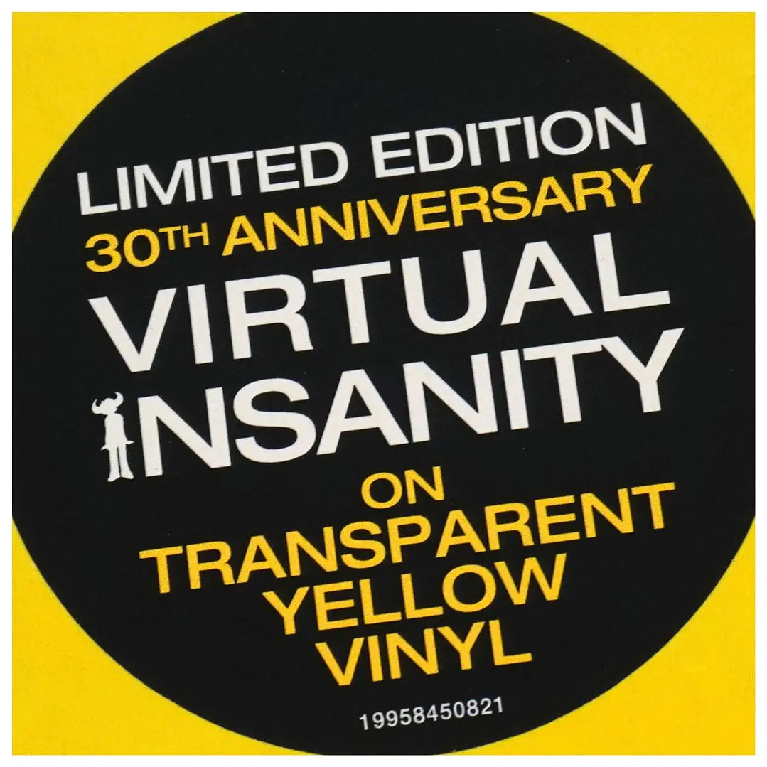 JAMIROQUAI - VIRTUAL INSANITY (YELLOW VINYL) / 12