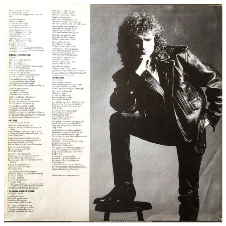 LOU GRAMM - LONG HARD LOOK / VINILO USADO 3