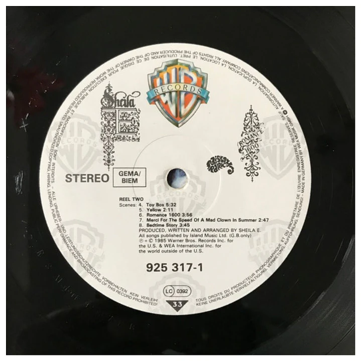 SHEILA E - IN ROMANCE 1600 / VINILO USADO 5