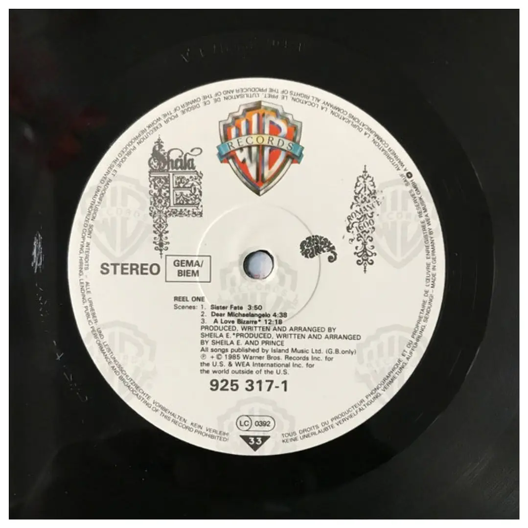 SHEILA E - IN ROMANCE 1600 / VINILO USADO 6