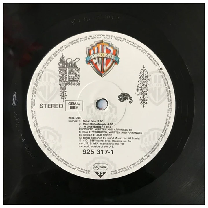 SHEILA E - IN ROMANCE 1600 / VINILO USADO 6