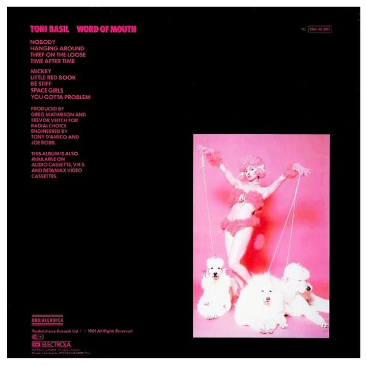 TONI BASIL - WORD OF MOUTH / VINILO USADO 2