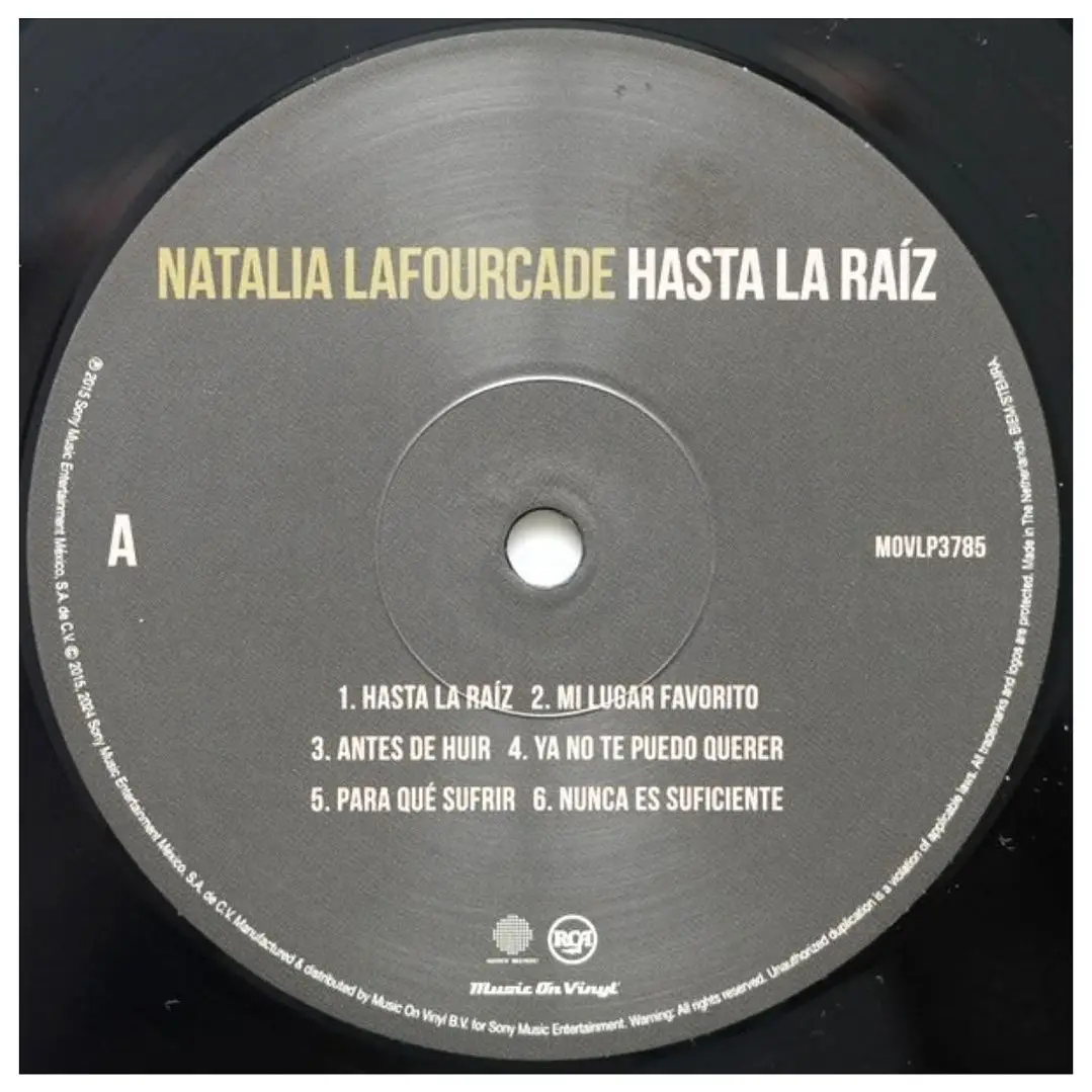 NATALIA LAFOURCADE - HASTA LA RAIZ / VINILO 7