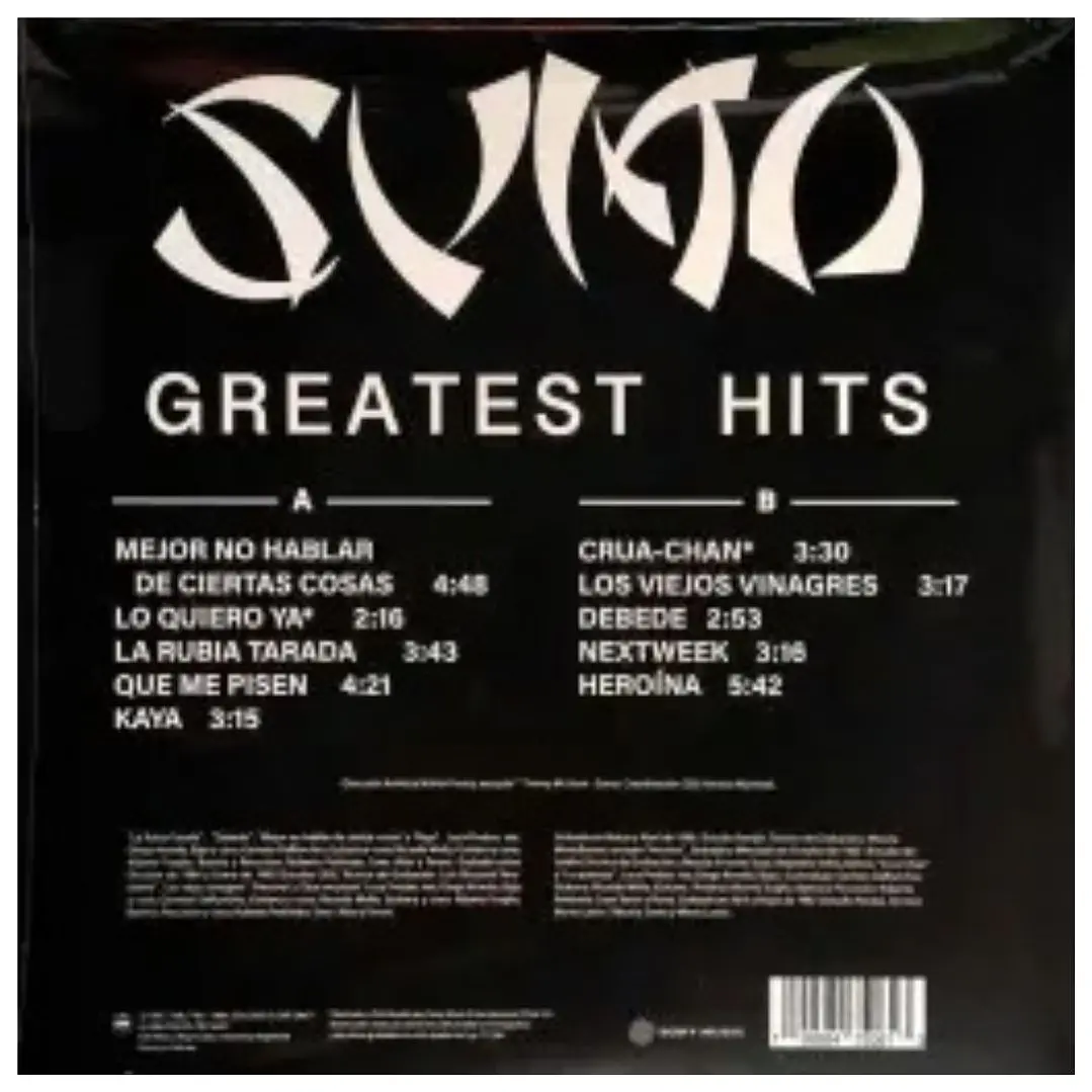 SUMO - GREATEST HITS / VINILO 3