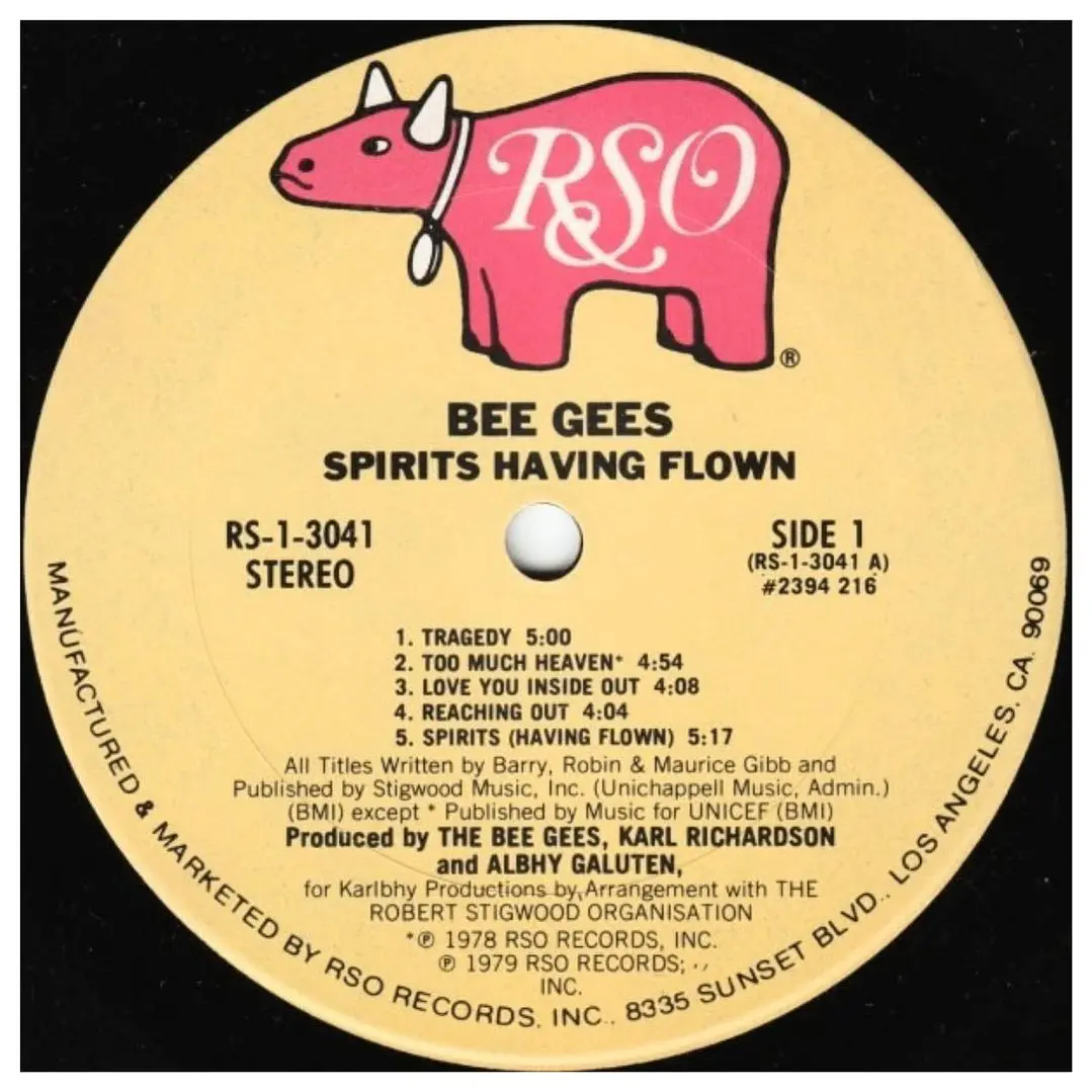 BEE GEES - SPIRITS HAVING FLOWN (GATEFOLD) / VINILO USADO 7