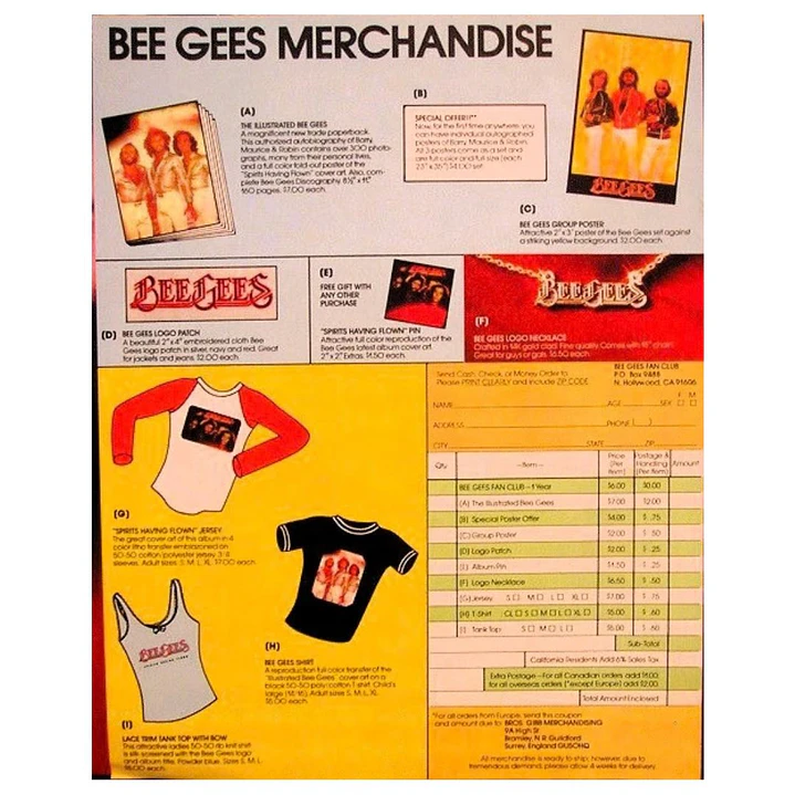 BEE GEES - SPIRITS HAVING FLOWN (GATEFOLD) / VINILO USADO 10