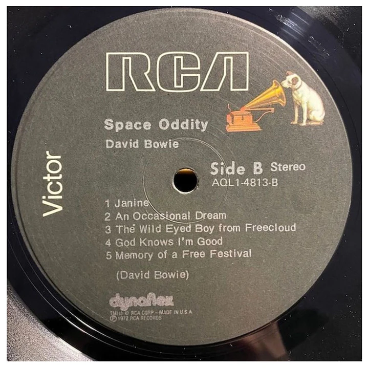 DAVID BOWIE - SPACE ODDITY / VINILO USADO 6