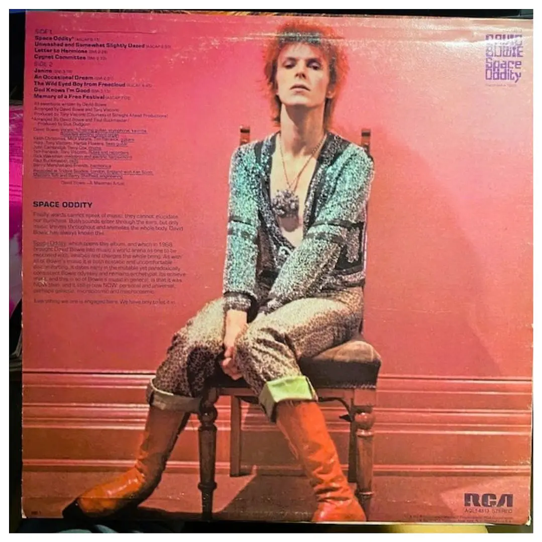 DAVID BOWIE - SPACE ODDITY / VINILO USADO 2