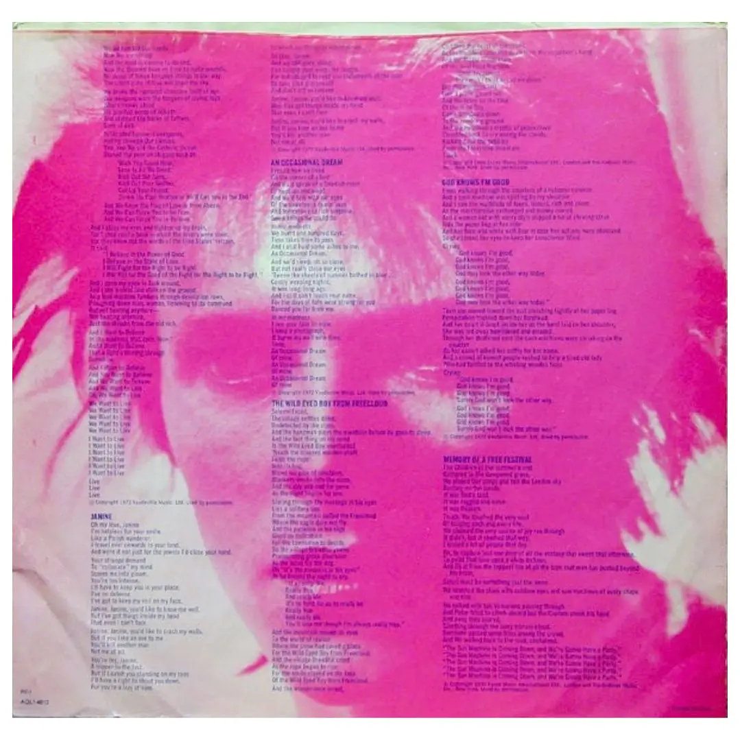 DAVID BOWIE - SPACE ODDITY / VINILO USADO 4