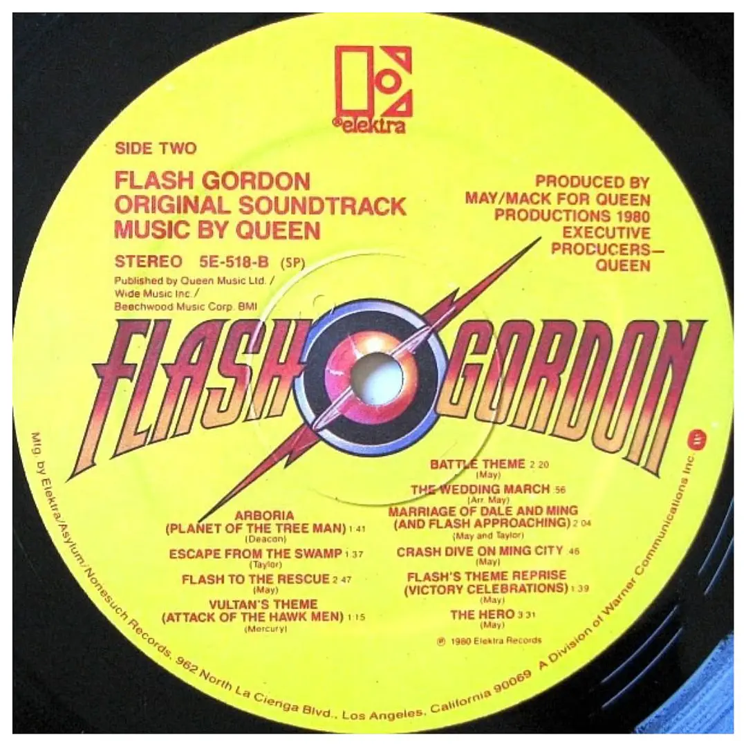 QUEEN - FLASH GORDON O.S.T. / VINILO USADO 8