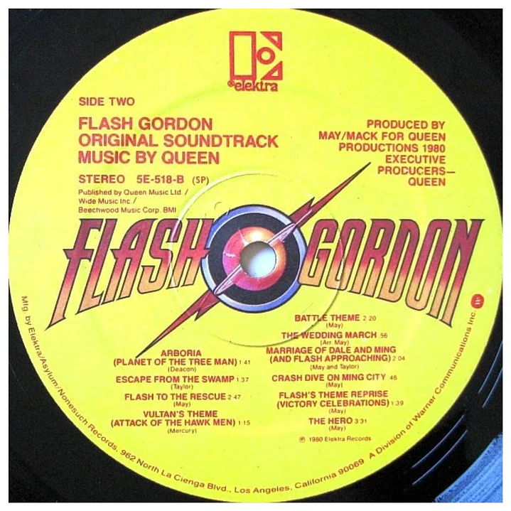 QUEEN - FLASH GORDON O.S.T. / VINILO USADO 8