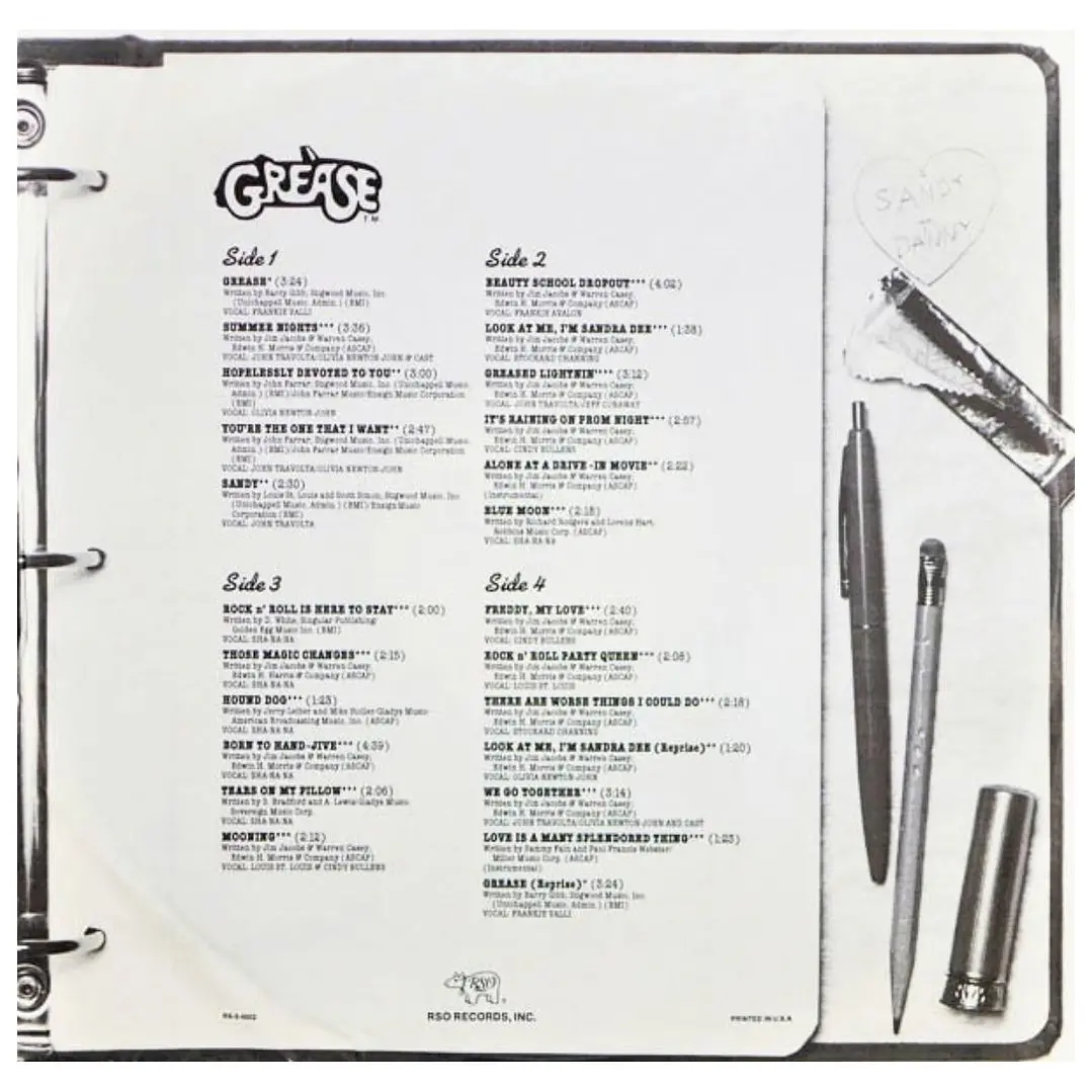 GREASE - SOUNDTRACK (2LP) / VINILO USADO 5