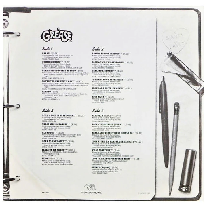 GREASE - SOUNDTRACK (2LP) / VINILO USADO 5