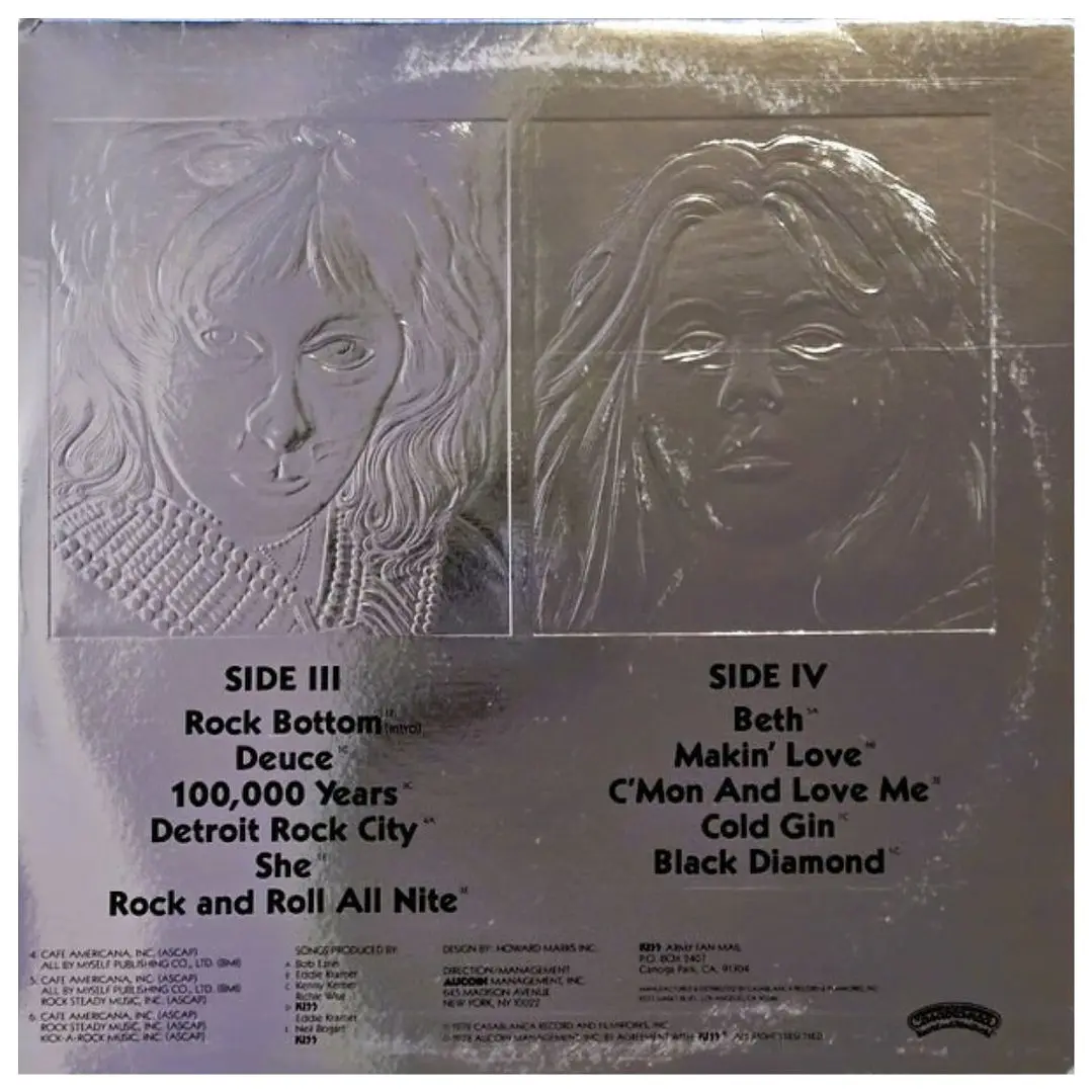 KISS - DOUBLE PLATINUM (2LP) / VINILO USADO 3
