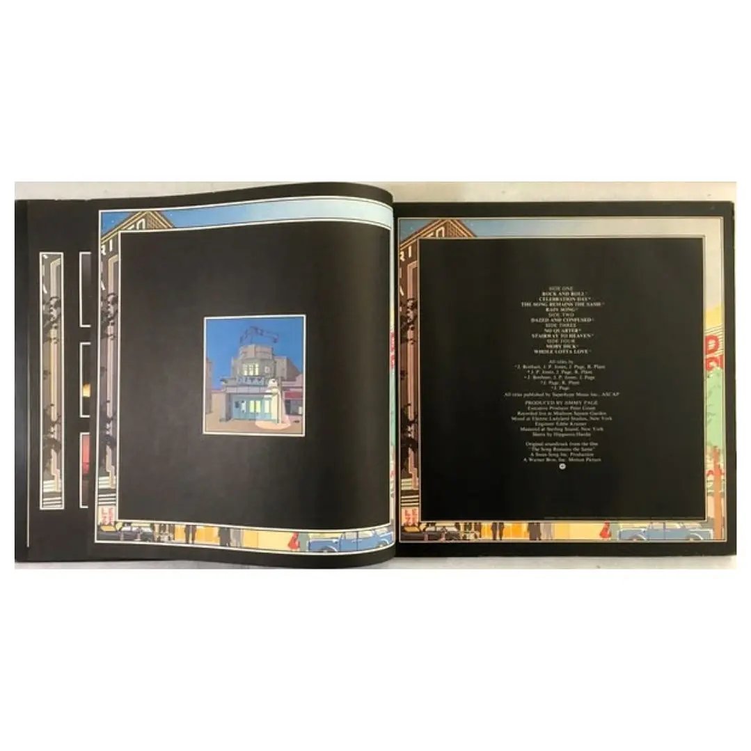 LED ZEPPELIN - THE SONG REMAINS THE SAME (2LP) / VINILO USADO 7