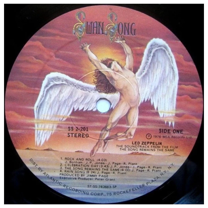 LED ZEPPELIN - THE SONG REMAINS THE SAME (2LP) / VINILO USADO 8