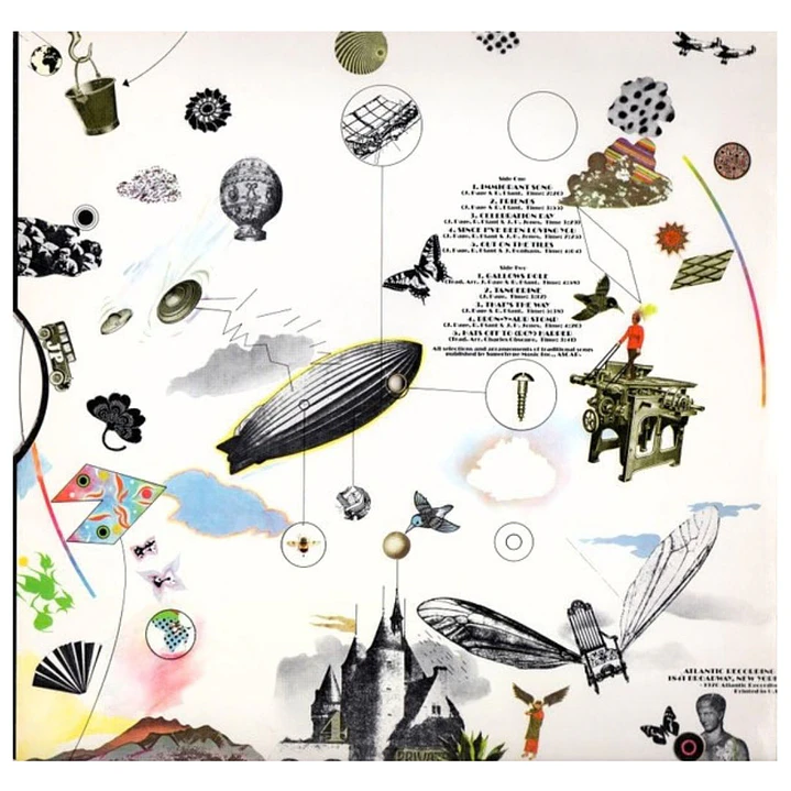LED ZEPPELIN - LED ZEPPELIN III / VINILO USADO 4