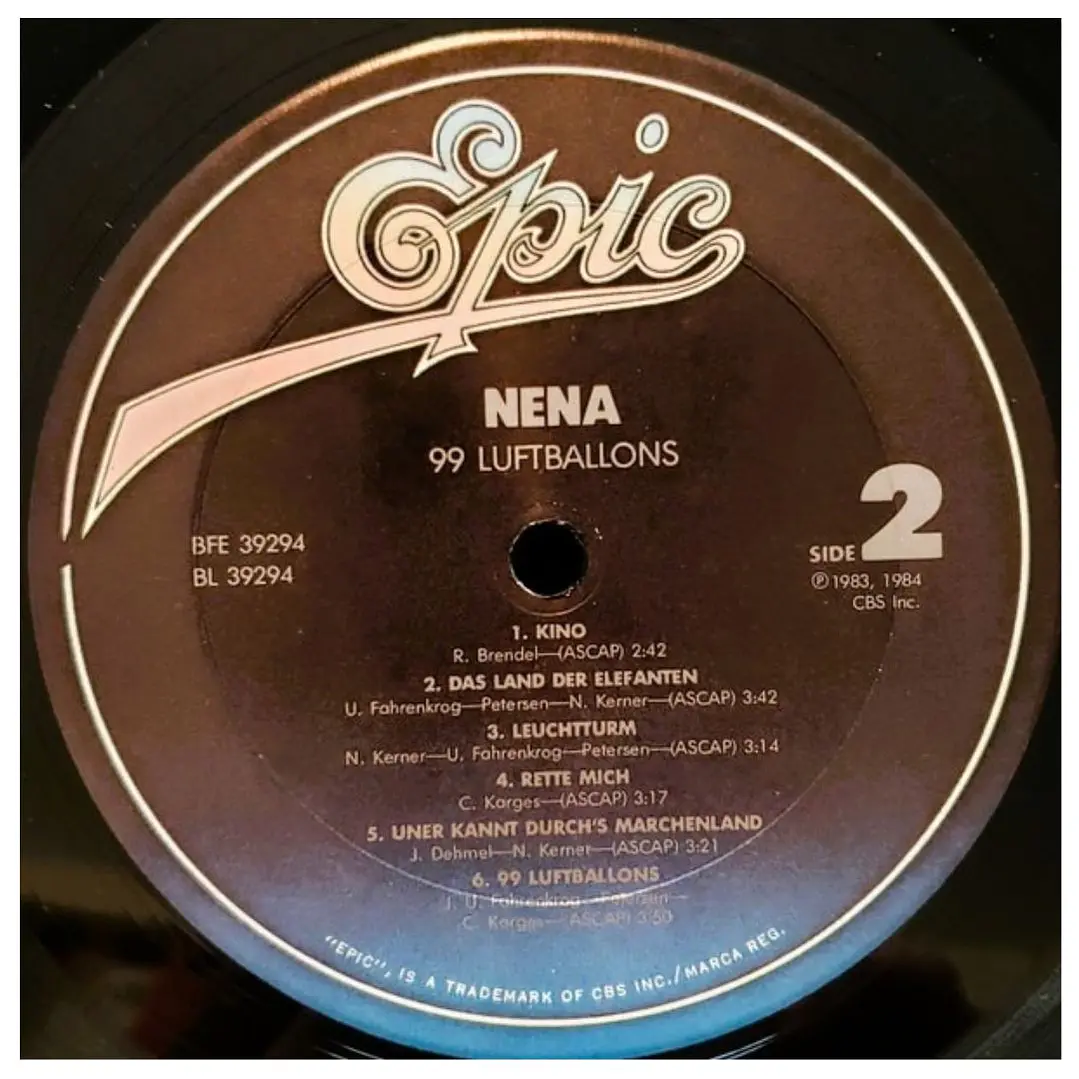 NENA - 99 LUFTBALLONS (ALBUM) / VINILO USADO 5