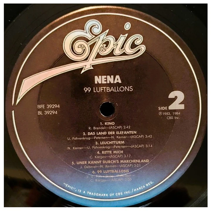 NENA - 99 LUFTBALLONS (ALBUM) / VINILO USADO 5