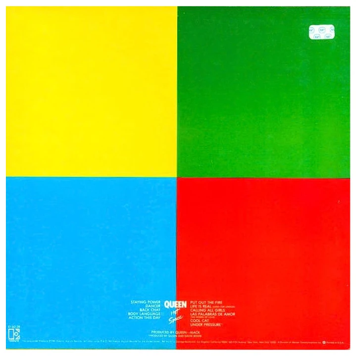 QUEEN - HOT SPACE / VINILO USADO 2