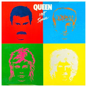 QUEEN - HOT SPACE / VINILO USADO