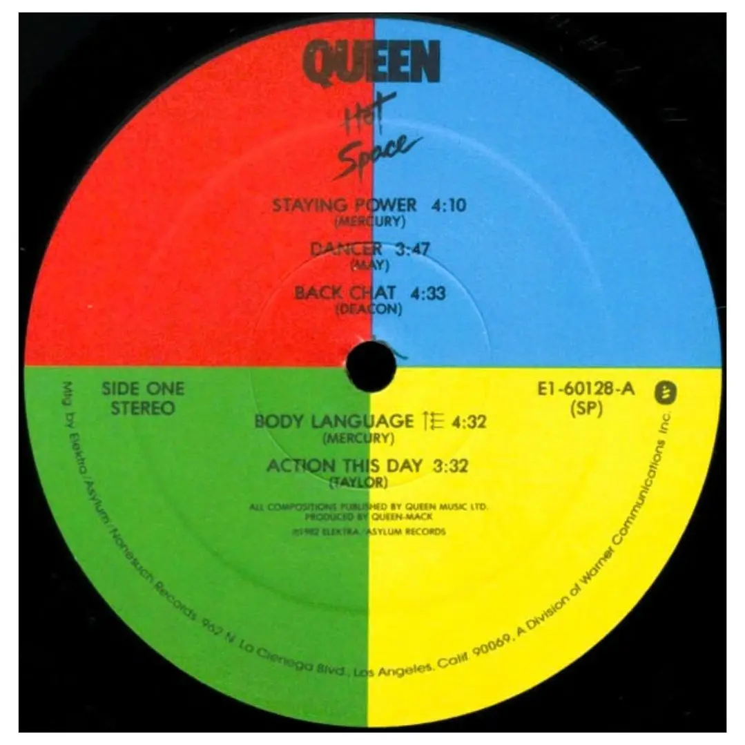 QUEEN - HOT SPACE / VINILO USADO 5